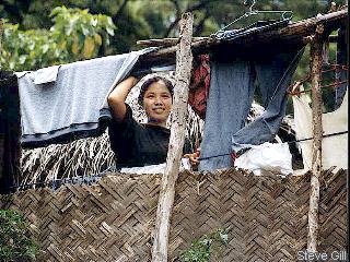 [Pic: putting out the washing] 