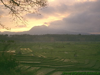  [Pic: Tirtagangga sunrise] 